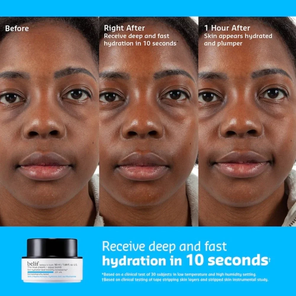 🆕 BELIF The True Cream Aqua Bomb with Hyaluronic Acid and Niacinamide 10 mL NIB